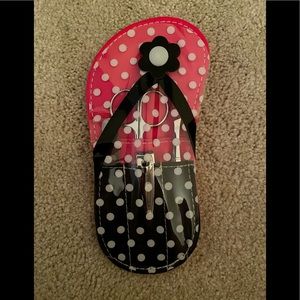 Brand New flip flop nail kit